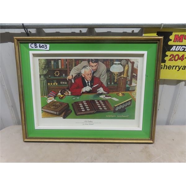 Norman Rockwell Framed Picture 19" x 25"