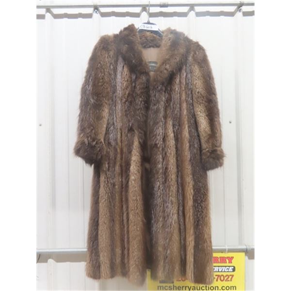 Nice Fur Coat - Glazerman Furs WPG 44" Long