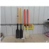 Image 1 : 4 Plastic Boat Oars 45"