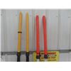 Image 3 : 4 Plastic Boat Oars 45"