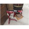 Image 2 : Large Wine Barrel Press 18" x 28" on Large Cast Stand + Bottle Corker