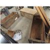 Image 1 : 3 Wooden Crates with Lids 15" x 16" x 43"