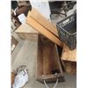 Image 2 : 3 Wooden Crates with Lids 15" x 16" x 43"
