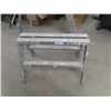 Image 2 : 6' Aluminum Step Ladder & 23" Aluminum Saw Horse