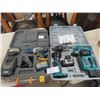 Image 1 : Mastercraft 14.4V Cordless Drill in Case, Power to go 18V 4 in 1 Power Tool Kit in Case