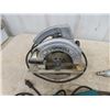 Image 2 : 4 Old Electric Hand Tools; Makita Angle Grinder, Rockwell Circular Saw, Hilti + Milwaukee Drywall Gu