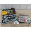 Image 1 : Powerfist Air Grinder-Cut Off Tool Kit & Jobmate Rotary Tool Accessory Set - New