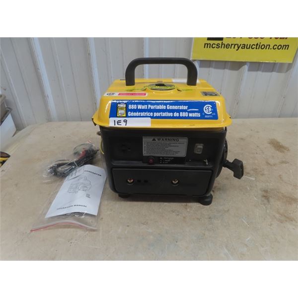 New- Powerfist 880 Watt Portable Generator Model LT950