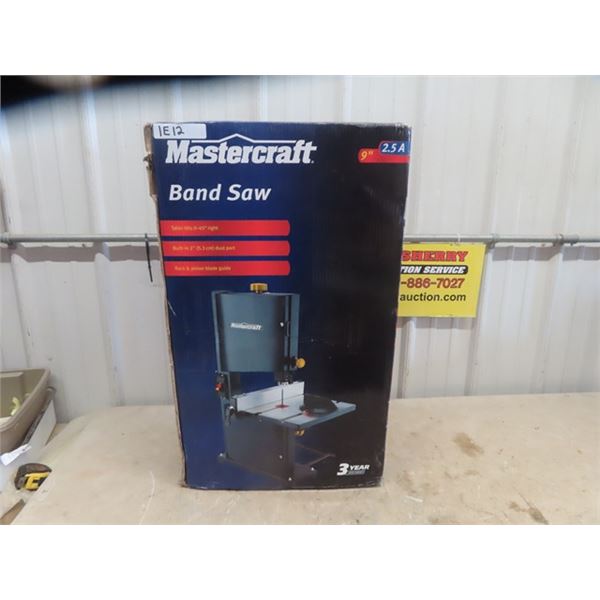 New in Box - Mastercraft 2.5A - 9" Band Saw