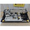 Image 1 : New - Mastercraft 7" Sliding Wet Tile Saw with Stand