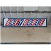 Image 1 : Grey Goose Bus Lines Plastic Sign with Metal Frame 12" x 60 "