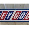 Image 3 : Grey Goose Bus Lines Plastic Sign with Metal Frame 12" x 60 "