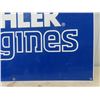 Image 4 : Kohler Engines Embossed Aluminum Sign 24" x 36"
