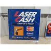 Image 2 : Lazer Cash Double Sided Sign 24" x 24" & Cash Carnival Dump Sign ? 15" x 16"