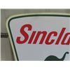 Image 2 : Modern Heavy Steel + Vinyl Sinclair Gas Sign 30" x 42"