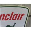 Image 3 : Modern Heavy Steel + Vinyl Sinclair Gas Sign 30" x 42"