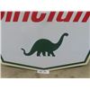 Image 4 : Modern Heavy Steel + Vinyl Sinclair Gas Sign 30" x 42"