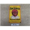 Image 1 : Modern Porcelain - Fun to Wash Washing Sign - Ande Rooney 1986 6.5" x 10"