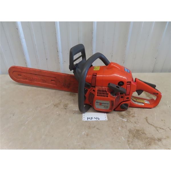 Husqvarna Model 440 Chainsaw - Tested-Working