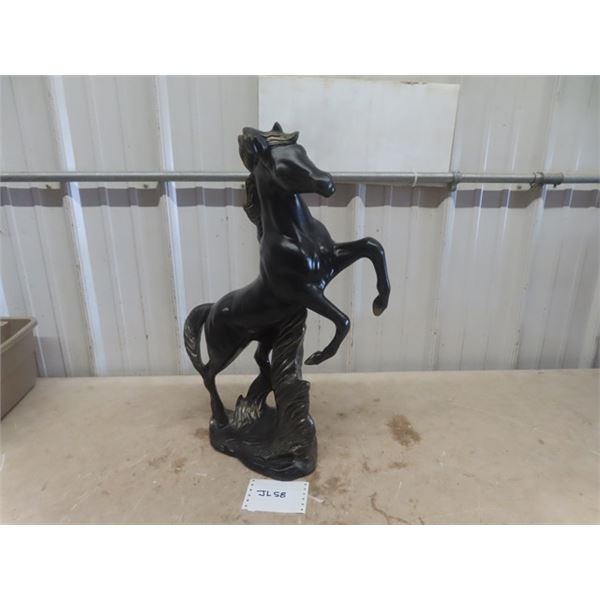 Ceramic Horse Statue 25" Tall