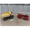 Image 1 : 2 Tonka Trucks; Aerial Truck & Dump Truck