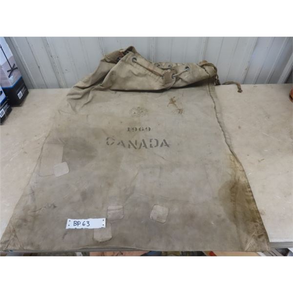 1969 Canada Mail Bag - Canvas