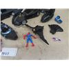 Image 4 : Batman Plastic ; Cars, Boat, Batman Figures, Spiderman Figures