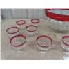 Image 4 : Punch Bowl with 12 Cups & 2 Candy Dishes