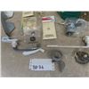 Image 5 : Box of Household Repair Parts; Toilet Handles, Fuses, Cover Plates, Metal Brackets plus more
