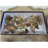 Image 2 : Vegetable Dicer, 50 Damaged Red Rose Tea Figurines, 2 Fire King Serving Dishes, Napkin Rings plus mo
