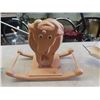 Image 3 : Carved Sailboat, Bottle Opener, 2 Wooden Art Items Clock Candle Holder, Wooden Cow Figure