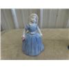 Image 3 : 2 Girl Figurines- China/ 1 Ceramic Angel Bell
