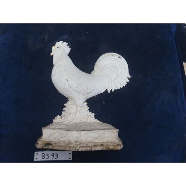 Cast Iron Rooster Door Stop