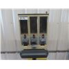 Image 2 : 3 Compartment Ultra Vend Vending Machine - Has Both Keys, Plastic Base + Head, Steel Pole 6" x 13.5"