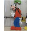 Image 2 : 2 Wooden Cut Outs; 48" Goofy + 41" Mickey Mouse