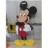 Image 3 : 2 Wooden Cut Outs; 48" Goofy + 41" Mickey Mouse