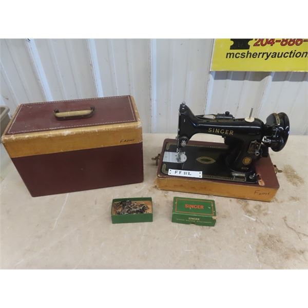 Singer Model 99k Portable Sewing Machine - Missing Power Cord