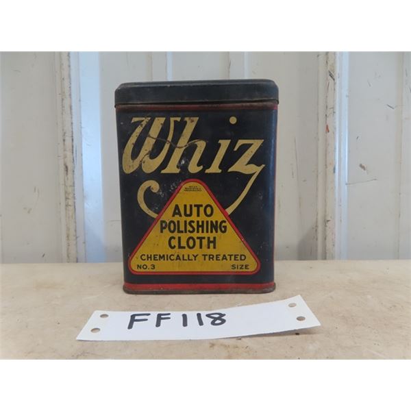 Whiz Auto Polish Cloth Tin #3