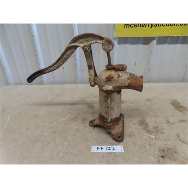 Old Cast Iron Hand Water Pump