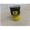 Image 1 : John Deere Snowmobile Oil Quart Can full with Product