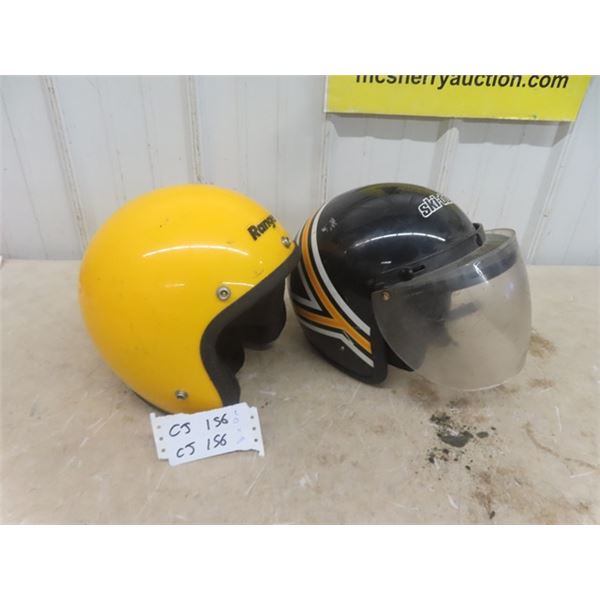 2 Snowmobile Helmets; 1) Ranger, 1) Ski-Doo