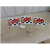 Image 1 : Moto-Ski Race Track Marker Flags