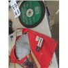 Image 4 : Circular Saw Blades, Grinder Disc, Chainsaw Blade, Various Hardware, Trouble Light