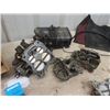Image 3 : Carburetor, Truck Winter Front, Sirius 12 V Air Compressor, 2 New Tarps 20'x 22'' + 15' x 20' plus T