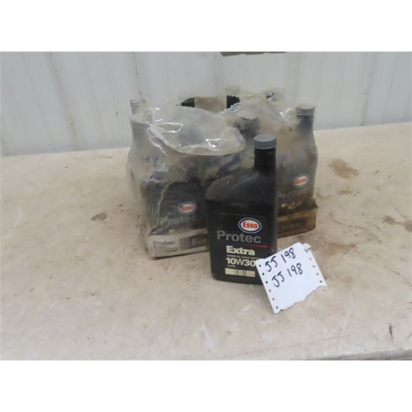 12 Esso Extra 10W30 Engine Oil - 12 Litres