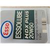 Image 2 : 12 Esso HDX Plus 20W50 Engine Oil - 12 Litres