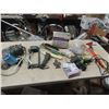 Image 1 : Lawn Sprinkler, Power Bar, Battery Trickle Charger Flower Bed Tools, Drill Drive Pump plus more