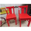 Image 3 : Sleigh & 2 Children's Chairs