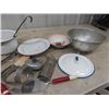 Image 2 : Enamel Ware, Slop Bucket, Cups, Commode, Kitchen Utensils & Aluminum Ware