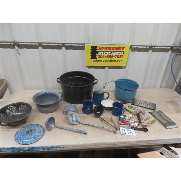 Granite Ware, Kitchen Utensils, Bottle Opener, plus more